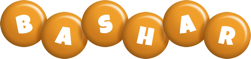 Bashar candy-orange logo