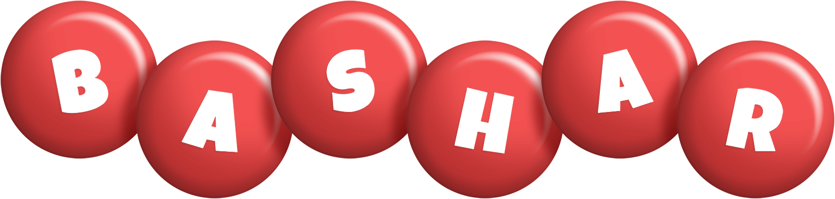 Bashar candy-red logo