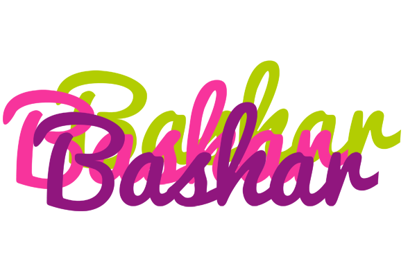 Bashar flowers logo