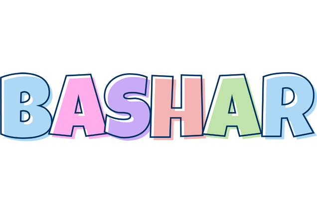 Bashar pastel logo