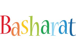 Basharat birthday logo