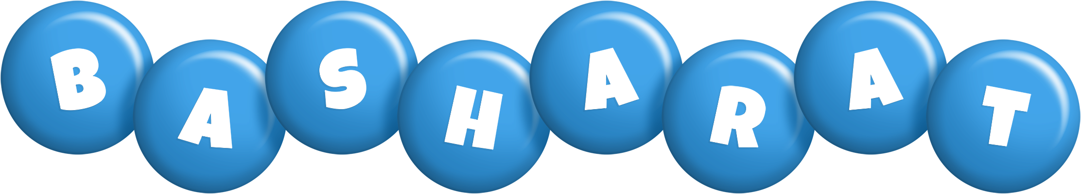 Basharat candy-blue logo