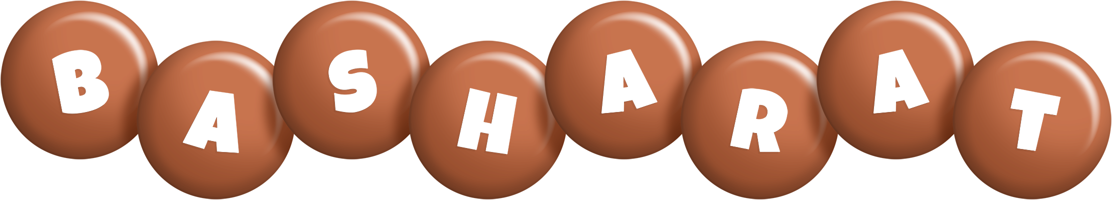 Basharat candy-brown logo