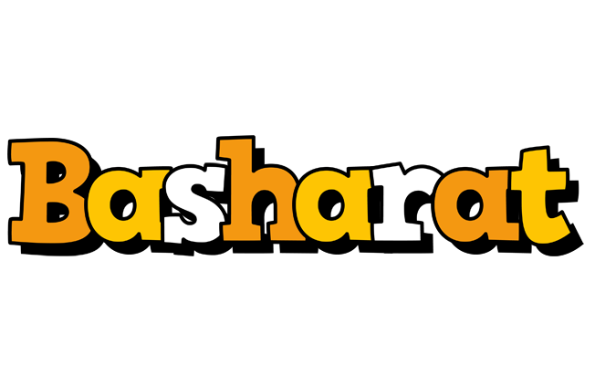 Basharat cartoon logo