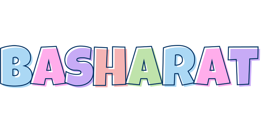 Basharat pastel logo