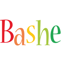 Bashe birthday logo