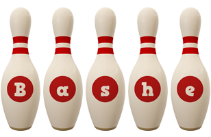 Bashe bowling-pin logo