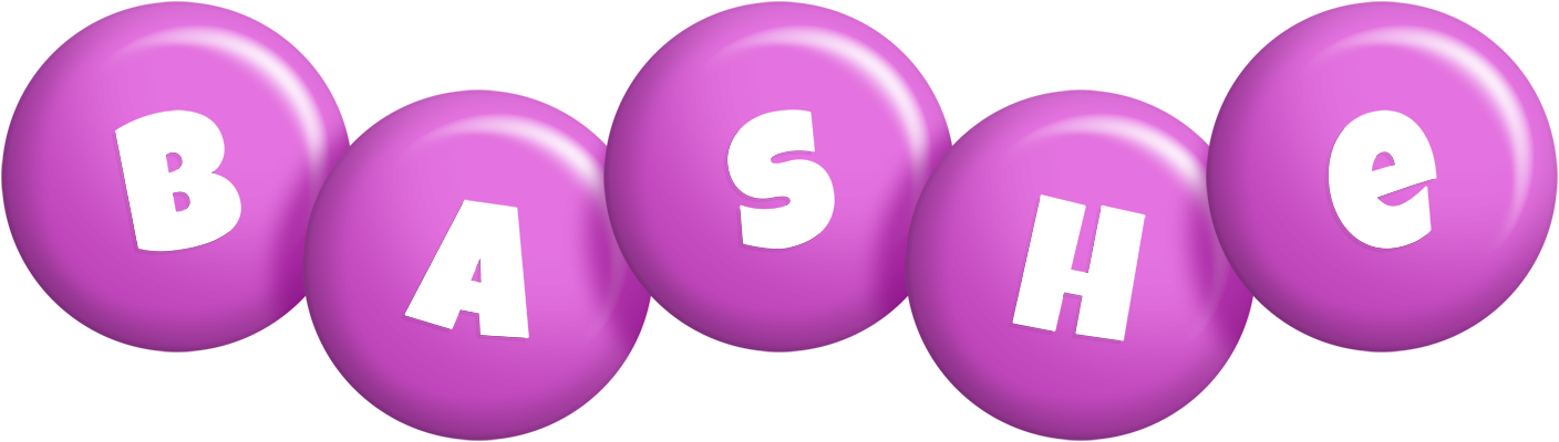 Bashe candy-purple logo