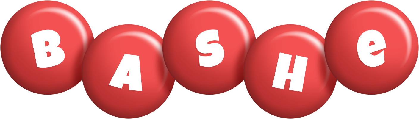 Bashe candy-red logo