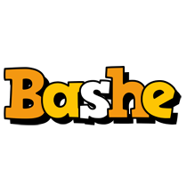 Bashe cartoon logo