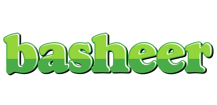 Basheer apple logo