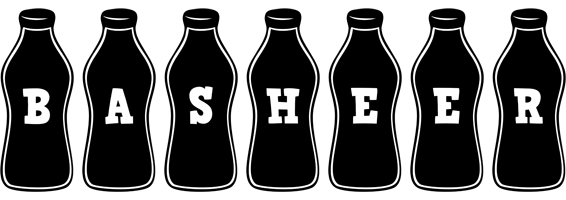 Basheer bottle logo