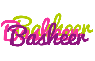 Basheer flowers logo