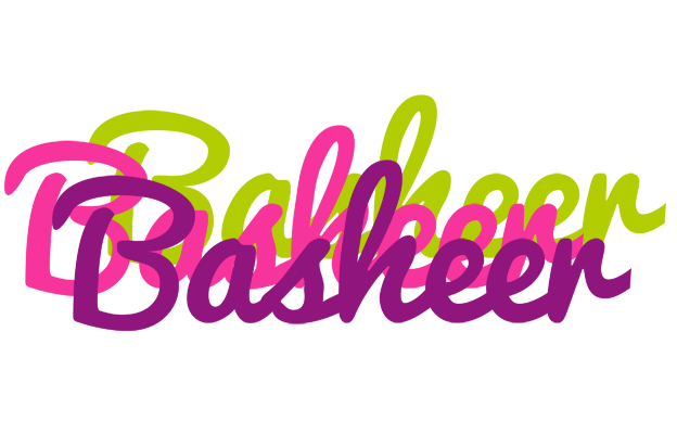Basheer flowers logo