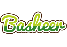 Basheer golfing logo