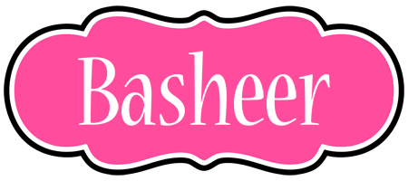 Basheer invitation logo