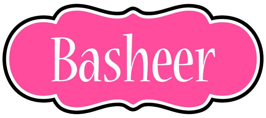 Basheer invitation logo