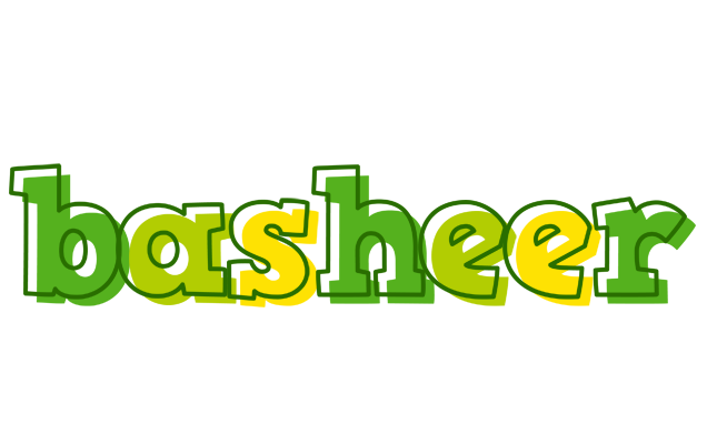 Basheer juice logo