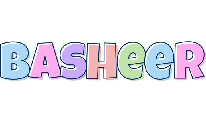 Basheer pastel logo