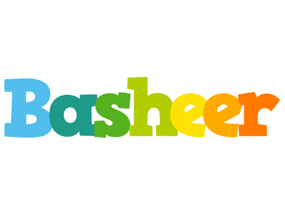 Basheer rainbows logo