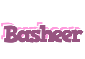 Basheer relaxing logo