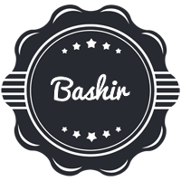 Bashir badge logo