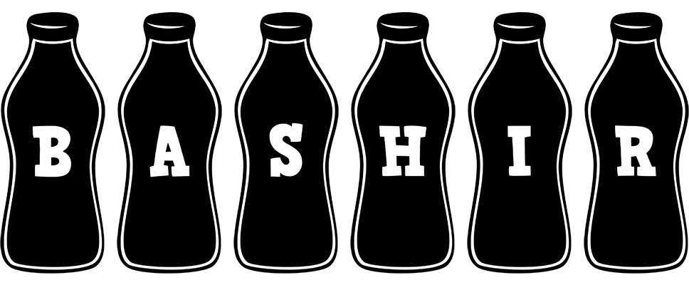 Bashir bottle logo