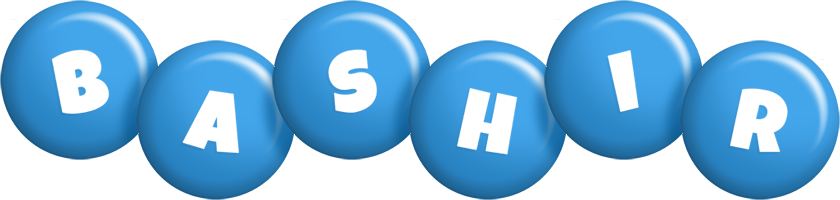 Bashir candy-blue logo