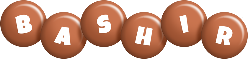 Bashir candy-brown logo