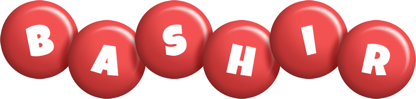 Bashir candy-red logo
