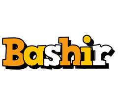 Bashir cartoon logo