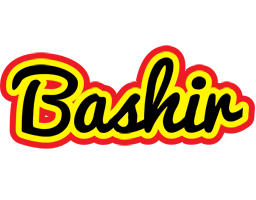 Bashir flaming logo