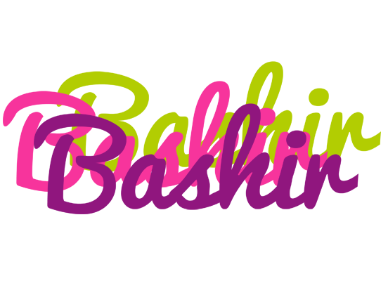Bashir flowers logo