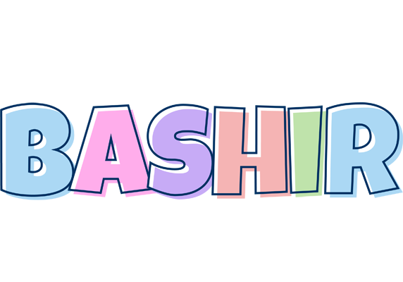 Bashir pastel logo