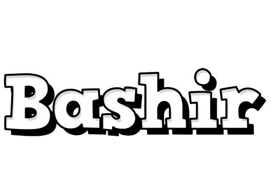 Bashir snowing logo