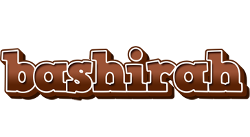 Bashirah brownie logo