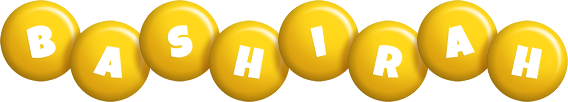 Bashirah candy-yellow logo