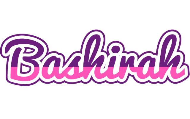 Bashirah cheerful logo