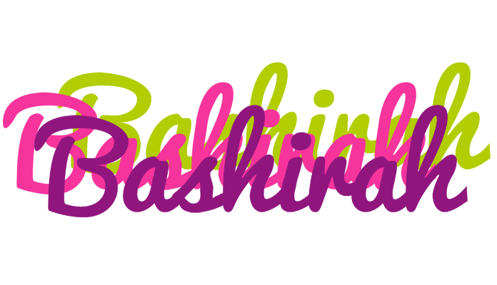 Bashirah flowers logo
