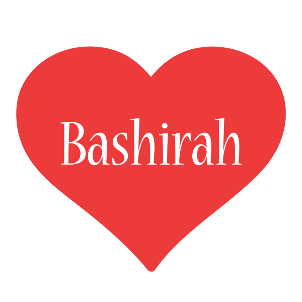 Bashirah love logo
