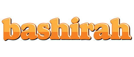 Bashirah orange logo