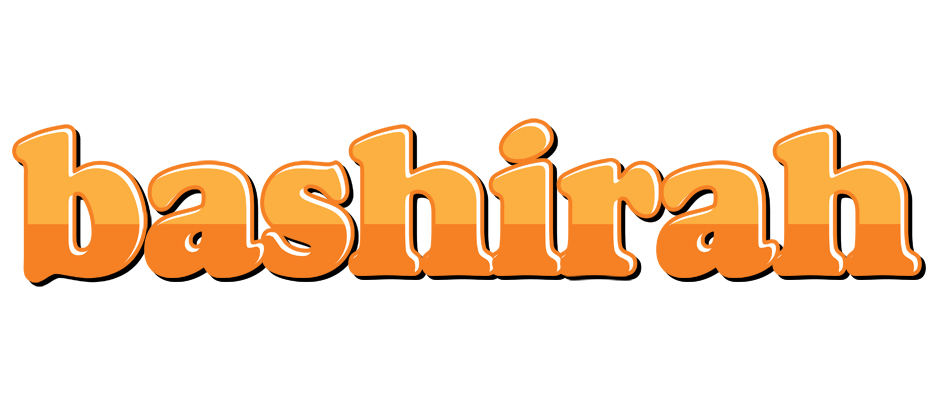 Bashirah orange logo