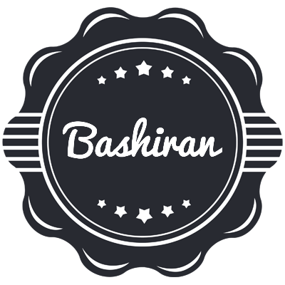 Bashiran badge logo