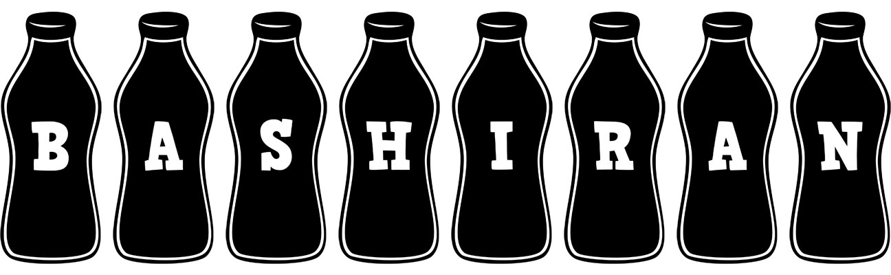 Bashiran bottle logo