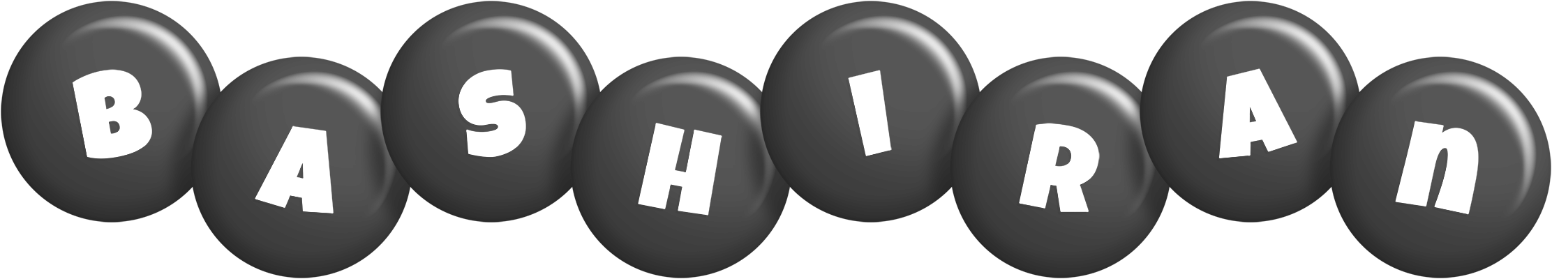 Bashiran candy-black logo