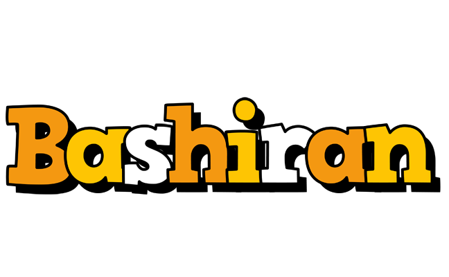Bashiran cartoon logo