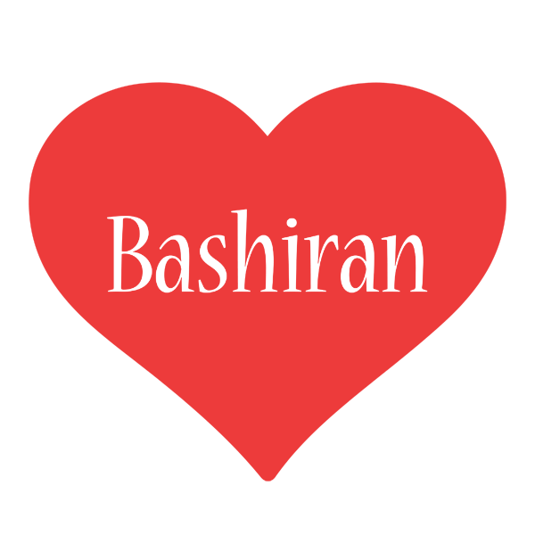 Bashiran love logo