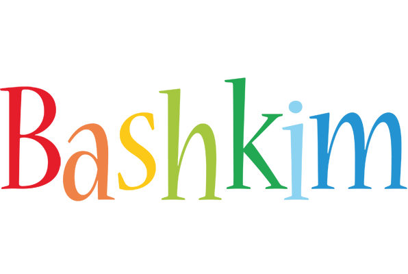 Bashkim birthday logo