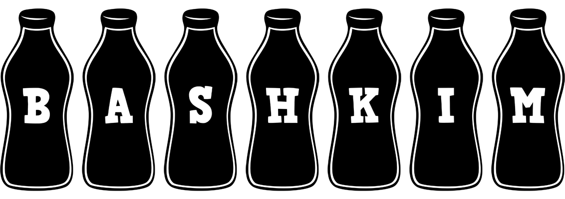 Bashkim bottle logo