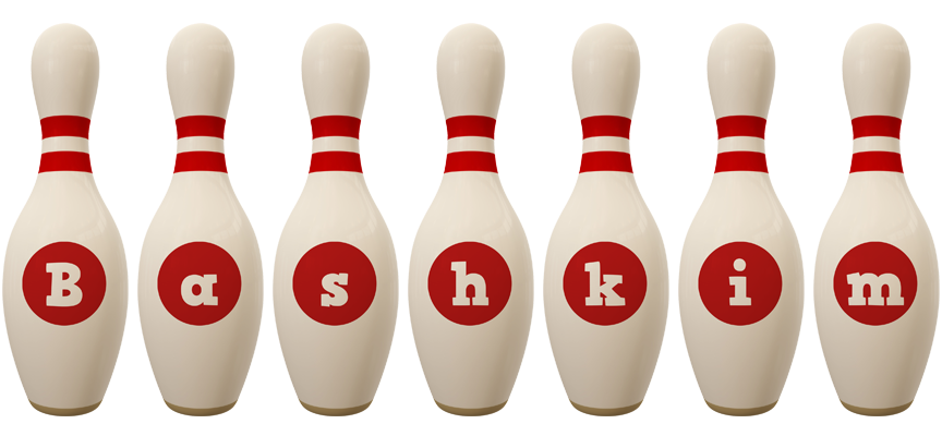 Bashkim bowling-pin logo